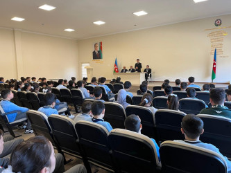 Məktəblilər və yeniyetmələrlə maarifləndirici görüş keçirilib