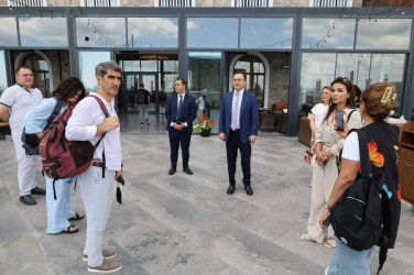 Bir qrup media nümayəndəsinin İsmayıllı rayonuna mediaturu təşkil edilib