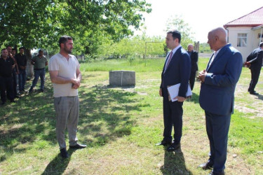 Vətəndaşlarla növbəti səyyar qəbul Kəlbənd kəndində keçirilib