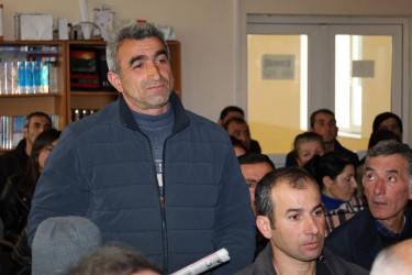 Vətəndaşlarla növbəti səyyar qəbul Cülyan kəndində keçirilib