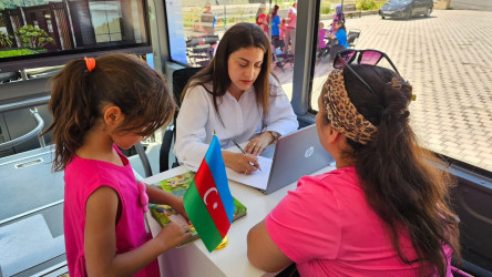 “İnklüziv səyyar DOST” xidmətinin növbəti ünvanı İsmayıllının İvanovka kəndi olub