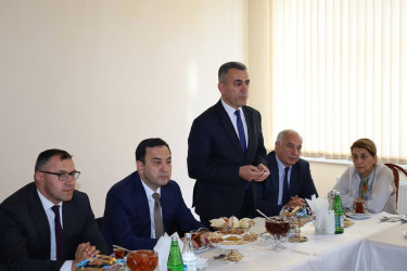 İsmayıllı şəhər Eldar Məmmədov adına 3 saylı məktəb-liseydə növbəti görüş keçirilib