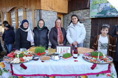Lahıc qəsəbəsində Yel çərşənbəsi böyük coşquyla qeyd olunub