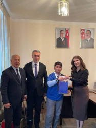 SAF2025 – Beynəlxalq STEAM Azərbaycan Festivalında qalib olan şagirdlərlə görüş keçirilib