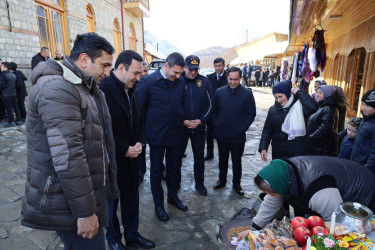 Lahıc qəsəbəsində Yel çərşənbəsi böyük coşquyla qeyd olunub