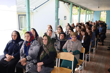 Vətəndaşlarla növbəti səyyar qəbul rayonun Gəndov kəndində keçirilib