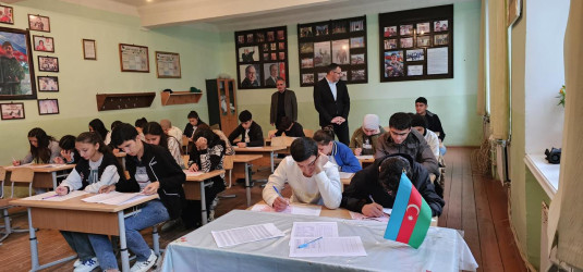 “Qərbi Azərbaycana Qayıdış” olimpiadasının I mərhələsi İsmayıllı rayonunda keçirilib