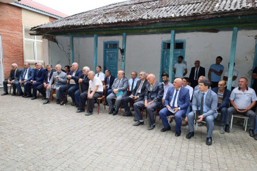 Vətəndaşlarla növbəti səyyar qəbul  rayonun Pirəbilqasım kəndində keçirilib