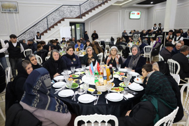 İsmayıllıda iftar süfrəsi təşkil olunub