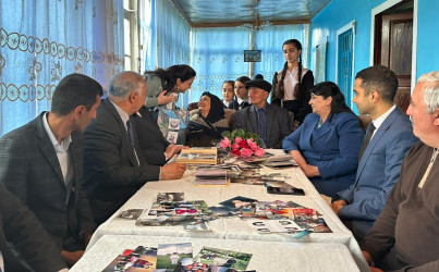 Beynəlxalq Ailə günü münasibətilə İsmayıllı rayonunun Talıstan və İvanovka kəndlərində uzunömürlü ailələrlə görüş keçirilib