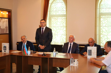 İsmayıllıda “Qərbi Azərbaycan İrsi” kitabının təqdimat mərasimi keçirilib