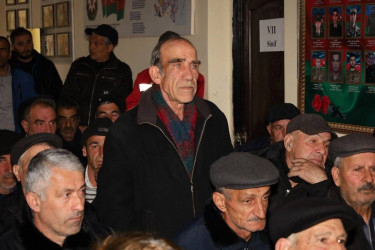 Vətəndaşlarla növbəti səyyar qəbul Xankəndi kəndində keçirilib