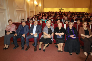 İsmayıllı rayon Heydər Əliyev adına Mədəniyyət Mərkəzində Xalq şairi Musa Yaqubun (1937-2021) zəngin yaradıcılığına həsr olunmuş xatirə gecəsi keçirilib