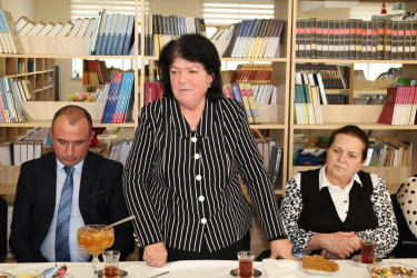 İsmayıllı şəhər 6 saylı tam orta məktəbinin kollektivi ilə görüş keçirilib