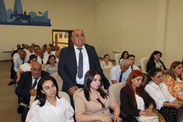 İsmayıllı rayonunda təhsil işçilərinin sentyabr konfransı keçirilib