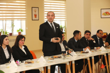 “2 Fevral-Azərbaycan Gəncləri Günü” münasibətilə “Təhsildə gənclik enerjisi” adlı gənc müəllimlərlə görüş keçirilib