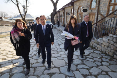 Yaponiyanın ölkəmizdəki səfiri İsmayıllıya səfər edib