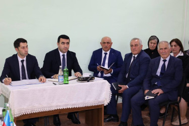 Vətəndaşlarla növbəti səyyar qəbul Diyallı kəndində keçirilib