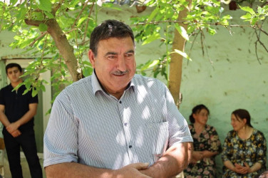 Vətəndaşlarla növbəti səyyar qəbul Uştalqışlaq kəndində keçirilib