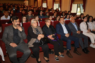 İsmayıllıda görkəmli oftalmoloq alim, akademik Zərifə Əliyevanın 102 illik yubileyinə həsr olunmuş tədbir keçirilib