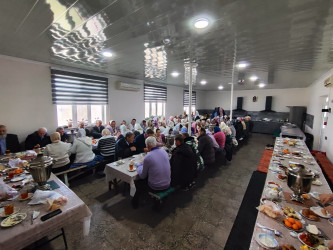 İvanovka kəndində Milad bayramı böyük təntənə ilə qeyd olunub