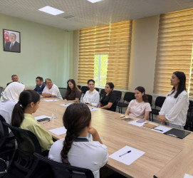 İsmayıllıda Beynəlxalq “Sülh Günü” münasibətilə  tədbir keçirilib