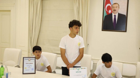 Respublika çempionları ilə görüş keçirildi