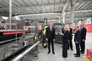 “Azerbaijan Coca-Cola Bottlers” MMC-nin İsmayıllıda yeni istehsal müəssisəsi açılıb