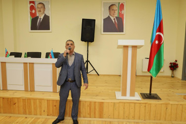 İsmayıllı rayonunun Sumağallı kəndində Ulu Öndər Heydər Əliyevin anadan olmasının 102 illiyinə həsr edilmiş tədbir keçirilib