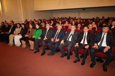 İsmayıllıda görkəmli oftalmoloq alim, akademik Zərifə Əliyevanın 102 illik yubileyinə həsr olunmuş tədbir keçirilib