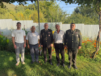 İsmayıllı rayonunda “Anım Günü” ilə əlaqədar olaraq şəhid ailələri ziyarət olunub