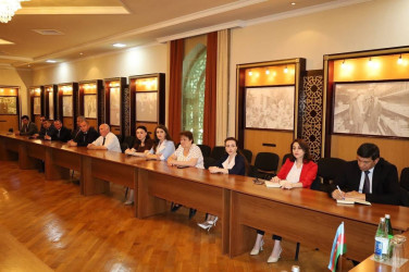 23 İyun – Dövlət Qulluqçularının Peşə Bayramı Günü münasibətilə İsmayıllı rayonunda tədbir keçirilib
