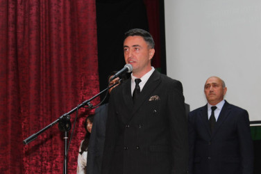 27 sentyabr-Anım Günü ilə əlaqədar  “Azaddır Vətənim” adlı tədbir keçirilib