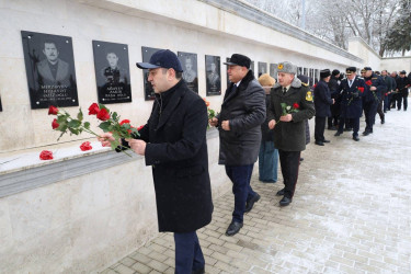 İsmayıllıda “20 Yanvar” faciəsinin 36-cı ildönümü yad edilib