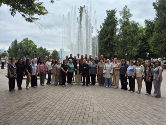 İsmayıllı Rayon Mərkəzi Xəstəxanasının kollektivi 15 iyun Milli Qurtuluş günü və 17 iyun "Tibb işçilərinin peşə bayramı günü" münasibətilə işğaldan azad olunan torpaqlarımıza, Şuşa və Xankəndiyə səfər edib