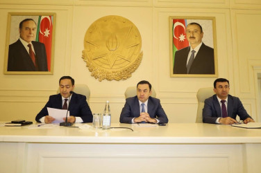 Bu gün İsmayıllı rayonunda kənd təsərrüfatının inkişafına dair geniş tərkibli görüş keçirilmişdir