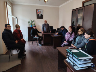 “1 mart–Ümumdünya Mülki Müdafiə Günü” münasibətilə “Dayanıqlı və sabit gələcək naminə ekoloji risklərin idarə edilməsi” mövzusunda tədbir keçirilmişdir