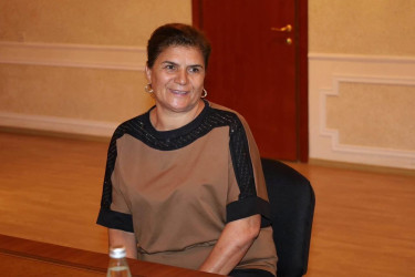 Ailə, Qadın və Uşaq Problemləri üzrə Dövlət Komitəsinin sədri Bahar Muradova İsmayıllıda vətəndaşları qəbul edib.