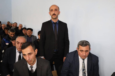 Vətəndaşlarla növbəti səyyar qəbul Talıstan kəndində keçirilib