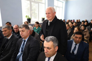 Vətəndaşlarla növbəti səyyar qəbul Talıstan kəndində keçirilib