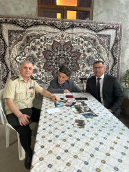 İkinci Dünya Müharibəsi iştirakçısı Şura Namazovun 100 illik yubileyi qeyd olunub