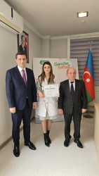 Gənclər günü münasibətilə İsmayıllıda səhiyyə sahəsində çalışan gənclərlə görüş keçirilib