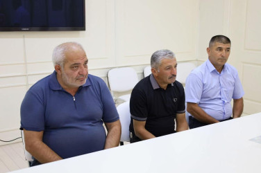 İsmayıllı Rayon İcra Hakimiyyətində vətəndaşların növbəti qəbulu keçirilib