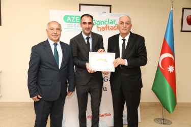 “2 Fevral-Azərbaycan Gəncləri Günü” münasibətilə “Təhsildə gənclik enerjisi” adlı gənc müəllimlərlə görüş keçirilib