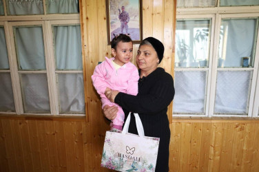 Şəhid ailələri ziyarət olunub