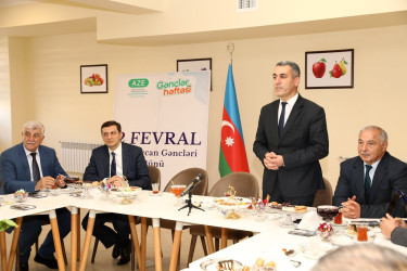 “2 Fevral-Azərbaycan Gəncləri Günü” münasibətilə “Təhsildə gənclik enerjisi” adlı gənc müəllimlərlə görüş keçirilib