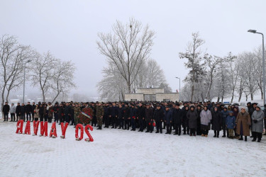 İsmayıllıda “20 Yanvar” faciəsinin 36-cı ildönümü yad edilib
