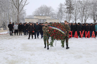 İsmayıllıda “20 Yanvar” faciəsinin 36-cı ildönümü yad edilib