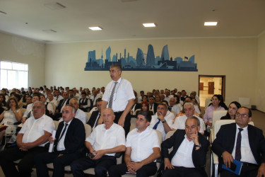 İsmayıllı rayonunda təhsil işçilərinin sentyabr konfransı keçirilib