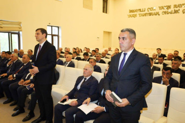 İsmayıllı Rayon İcra Hakimiyyətində geniştərkibli müşavirə keçirilib